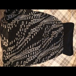 Small strapless dress